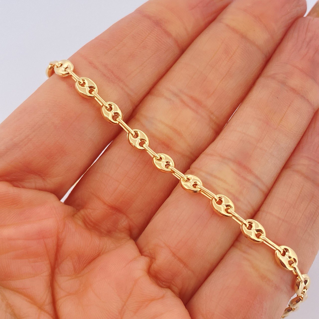 Pulso GC 2.5gr / 18.5cm / Oro Amarillo 18K &