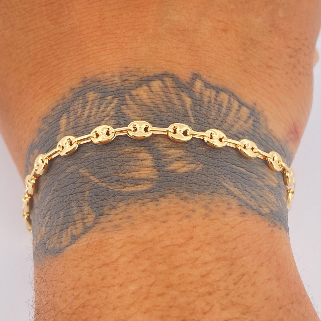 Pulso GC 2.55gr / 18.4cm / Oro Amarillo 18K &