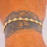 Pulso GC 2.55gr / 18.4cm / Oro Amarillo 18K &