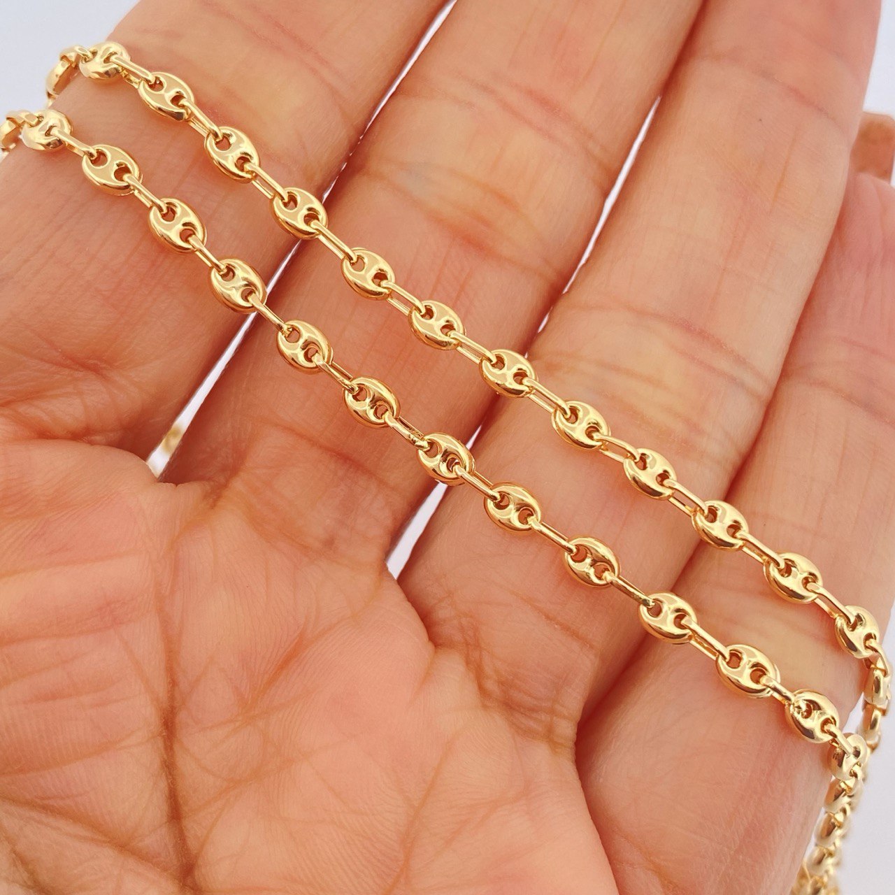 Cadena GC 6.3gr / 54.8cm / Oro Amarillo 18K &