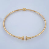 Pulso Aro T 5gr / 18cm / Oro Amarillo +4 18K &