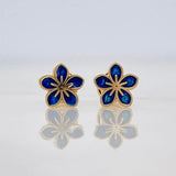 Topos Flor 0.7 g / 7.4 mm Oro Amarillo 18K