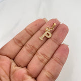 Dije Corona Letra P 1.2 g / 2.5 cm Oro Amarillo 18K