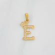 Dije Corona Letra E 1.3 g / 2.5 cm Oro Amarillo 18K