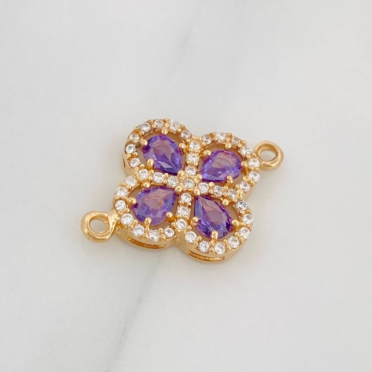 Herraje Trebol 1.65 g / 2 cm Oro Amarillo 18K