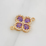 Herraje Trebol 1.65 g / 2 cm Oro Amarillo 18K