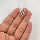Herraje Trebol 1.7 g / 2 cm Oro Amarillo 18K