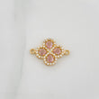 Herraje Trebol 1.7 g / 2 cm Oro Amarillo 18K