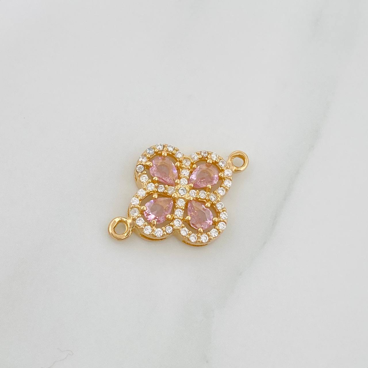 Herraje Trebol 1.7 g / 2 cm Oro Amarillo 18K