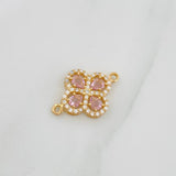 Herraje Trebol 1.7 g / 2 cm Oro Amarillo 18K