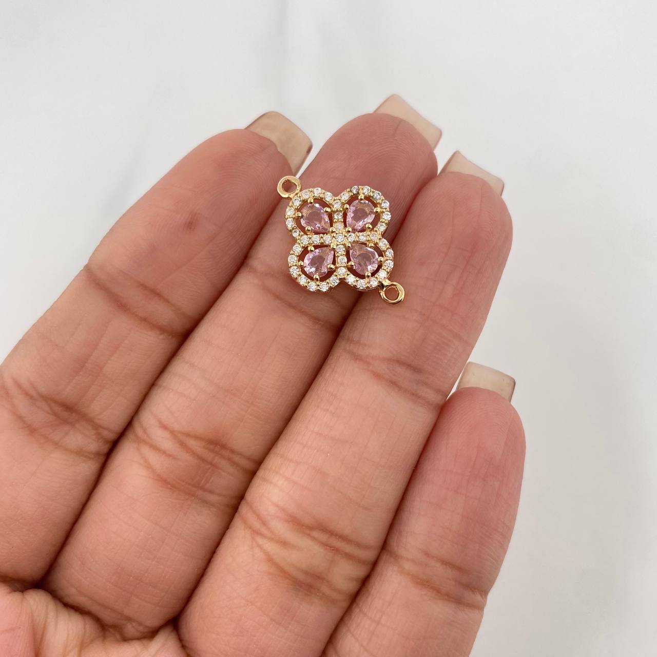 Herraje Trebol 1.7 g / 2 cm Oro Amarillo 18K