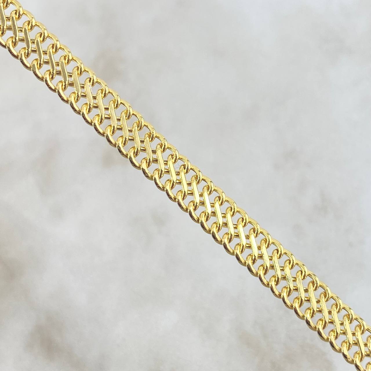 Pulso Sedusa 5.6gr / 19.5cm / 6mm Oro Amarillo +3 18K
