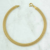 Pulso Sedusa 2.5gr / 19cm / 5mm Oro Amarillo +3 18K