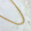 Cadena Cubana 16.3gr / 60cm / 5mm Oro Amarillo +0 18K