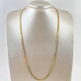 Cadena Cubana 11.3gr / 62cm / 5mm Oro Amarillo +0 18K *