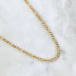 Cadena Figaro 6.7gr / 60cm / 4.5mm Oro Amarillo +1 18K