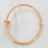 Pulso Aro Clavo 5.45g / 17cm / 2.01mm Oro Rosa 18K