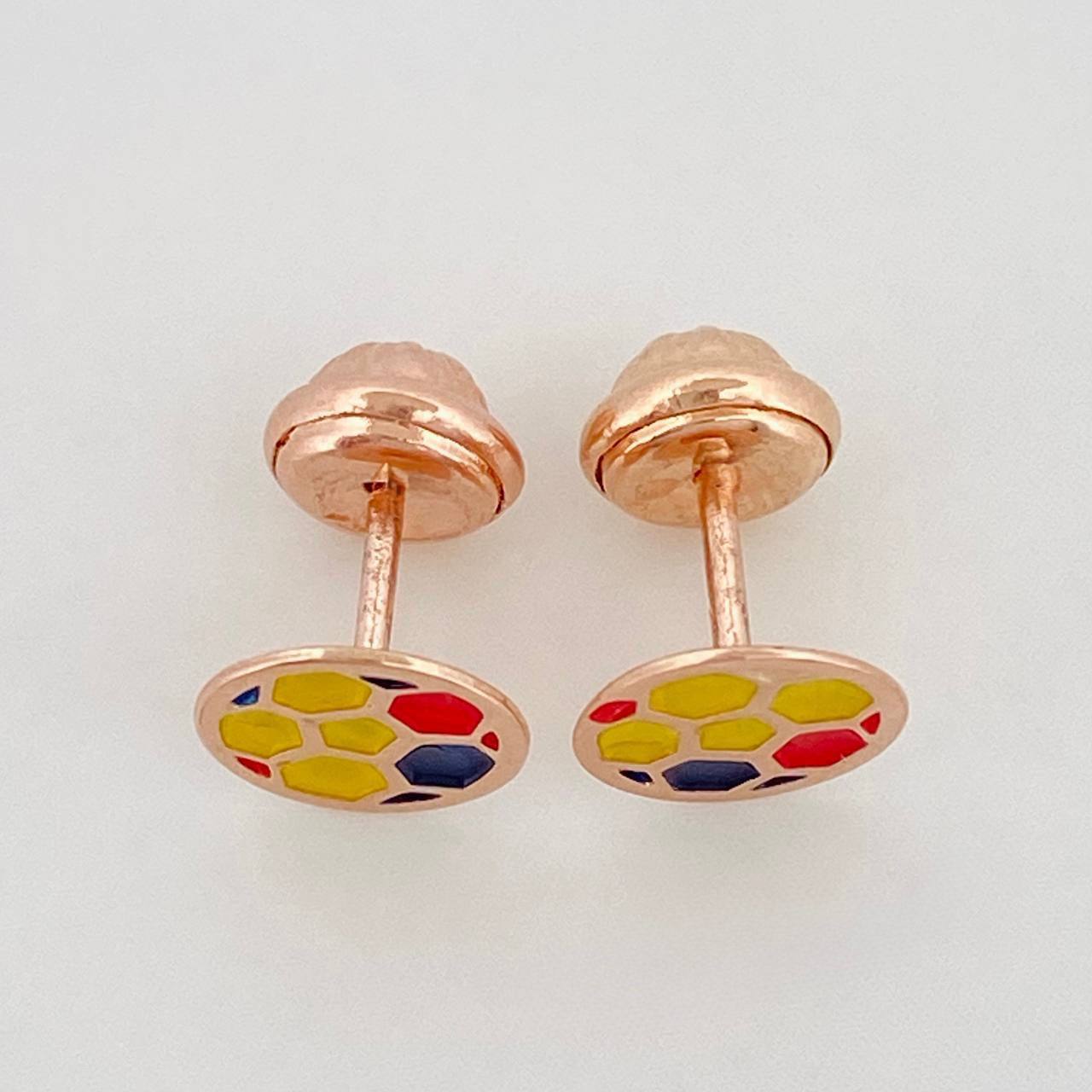 Topos Balón De Fútbol 0.7 g / 6.8 mm Oro Rosa 18K
