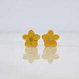 Topos Flor 0.7 g / 7.4 mm Oro Amarillo 18K