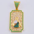 Dije Placa San Judas 8.3 g / 4.6 cm Oro Amarillo 18K