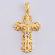 Dije Cruz Cristo 6.05 g / 4.3 cm Oro Amarillo 18K