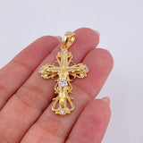 Dije Cruz Cristo 6.05 g / 4.3 cm Oro Amarillo 18K