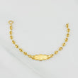 Pulso Bebé Gc Placa Nube 1.9g / 14.5cm / 3.46mm Oro Amarillo 18K