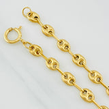 Pulso Bebé Gc Placa Nube 1.9g / 14.5cm / 3.46mm Oro Amarillo 18K