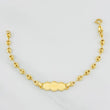Pulso Bebé Gc Placa Nube 2.05g / 15cm / 3.49mm Oro Amarillo 18K