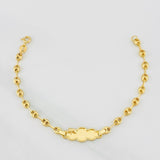 Pulso Bebé GC Placa Delfin 2g / 15cm / 3.54mm Oro Amarillo 18K
