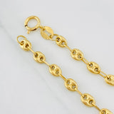 Pulso Bebé GC Placa Ovalada 2g / 14cm / 3.49mm Oro Amarillo 18K