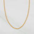 Cadena Mini Cubana 1.45g / 60cm / 1.2mm Oro Amarillo 18K
