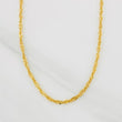 Cadena Singapur 5.5g / 60cm / 2.1mm Oro Amarillo 18K