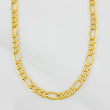 Cadena Fígaro 9.2g / 60cm / 4.3mm Oro Amarillo 18K