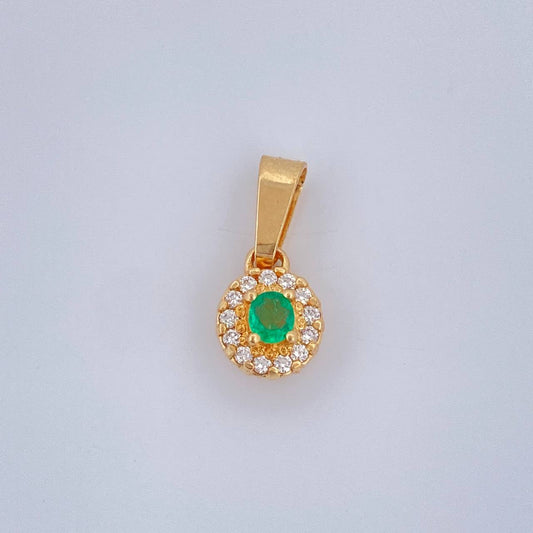 Dije Halo 0.9gr / 1.4cm / Oro Amarillo 18K $
