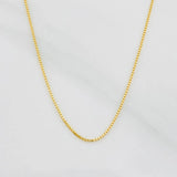 Cadena Veneciana 1.65g / 45cm / 1.55mm Oro Amarillo 18K