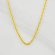 Cadena Lazo 1.35g / 50cm / 1.4mm Oro Amarillo 18K