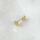Piercing Circulo 0.3gr / Nac.Esp.Oro 18K