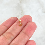 Piercing Circulo 0.25gr / Nac.Esp.Oro 18K