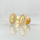 Topos Virgen Guadalupe 0.95gr / Nac.Esp. Oro 18K *