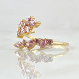 Anillo Espiga Seguida  2.15gr / T4 1/4 / Nac.Esp. Oro 18K *