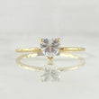 Anillo Corazon 1.15gr / T7 / Nac.Esp. Oro 18K *