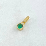 Dije Hexagonal 0.65gr / 1.4cm / Nac.Esp. Oro 18K *