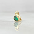Dije Hexagonal 0.65gr / 1.4cm / Nac.Esp. Oro 18K *