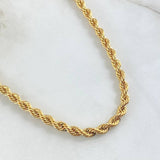 Cadena Lazo 13.7gr / 60cm / +3 Oro 18K