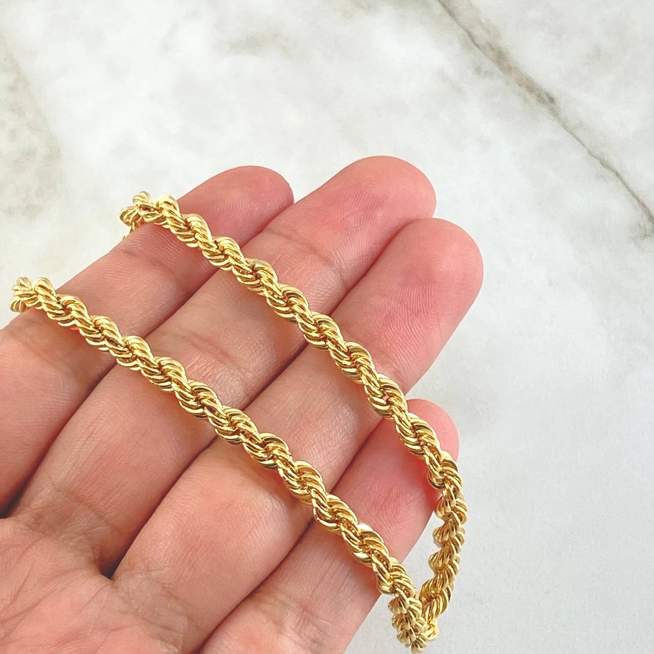 Cadena Lazo 13.7gr / 60cm / +3 Oro 18K