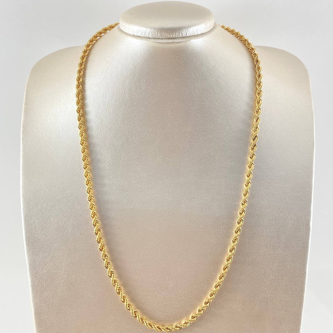 Cadena Lazo 13.7gr / 60cm / +3 Oro 18K