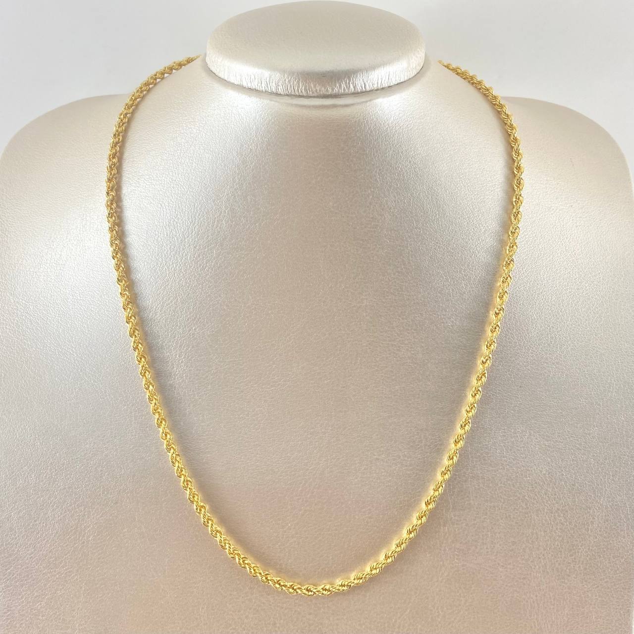Cadena Lazo 6.9gr / 50cm / 3.3mm Oro Amarillo +3