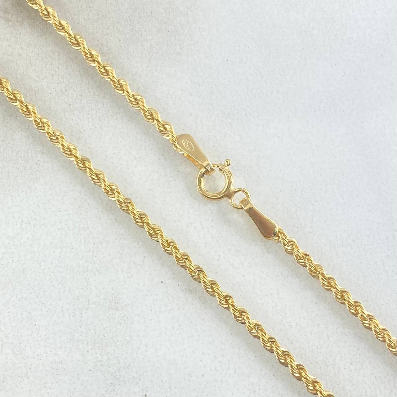 Cadena Lazo 1.85gr / 50cm / +3 Oro 18K -