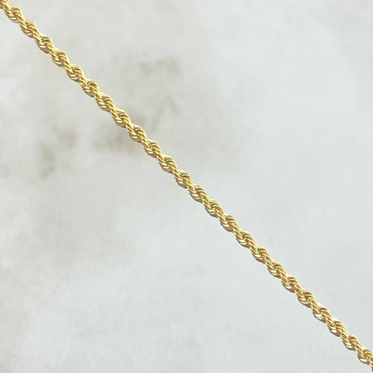 Cadena Lazo 3.2gr / 60cm / 2.2mm Oro Amarillo +3 18K